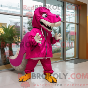 Magenta Spinosaurus máscara...