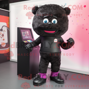 Black Candy Box mascot...