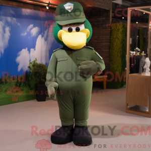 Costume mascotte soldato...