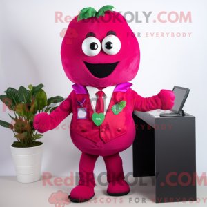 Disfraz de mascota Magenta...