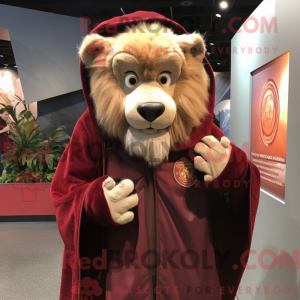 Costume de mascotte de Lion...