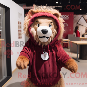 Costume de mascotte de Lion...