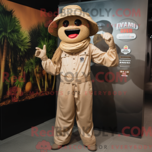 Costume de mascotte de Tan...