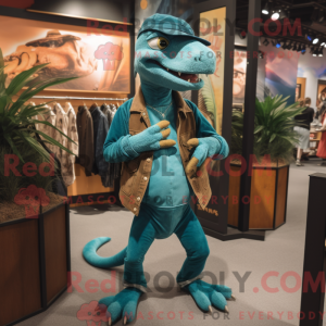 Turquoise Velociraptor...