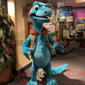 Turquoise Velociraptor...