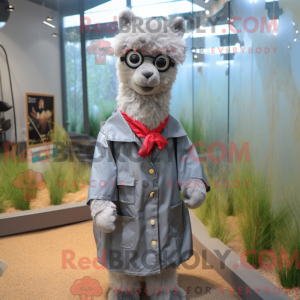 Costume mascotte d alpaga...