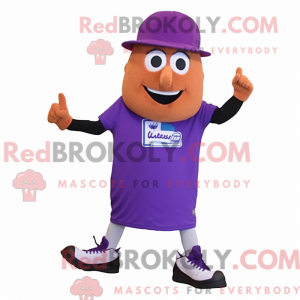 Purple Enchiladas mascot...