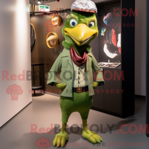 Limegrønn...