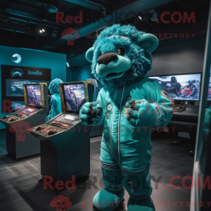 Disfraz de mascota Teal...