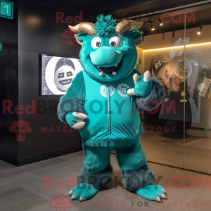 Disfraz de mascota Teal...