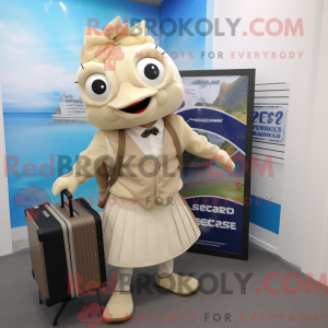 Costume mascotte de Fish...