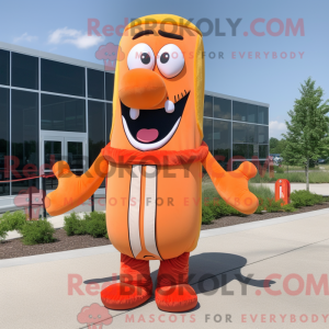 Orangefarbenes Hot...