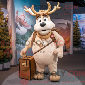 Costume mascotte de renne...