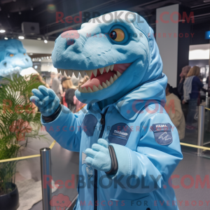 Himmelblå T Rex...