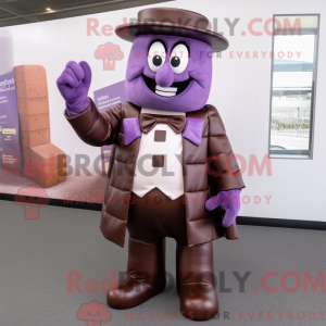 Barras de chocolate roxas...
