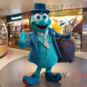 Postava maskota Teal...