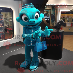 Postava maskota Teal...