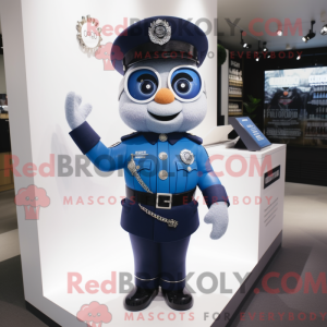 Postava maskota policisty...