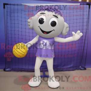Lavender Volleyball Net...
