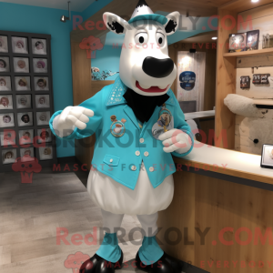Disfraz de mascota vaca...