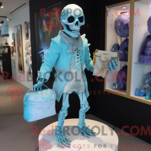 Sky Blue Undead máscara de...