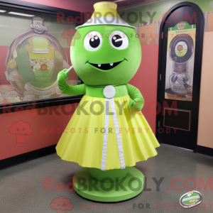 Lime Green Gumball Machine...