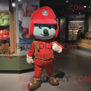 Disfraz de mascota de Red...