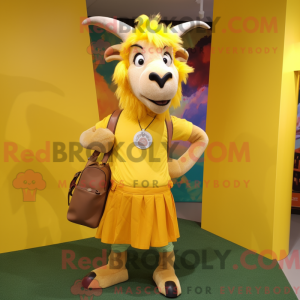 Costume mascotte de chèvre...