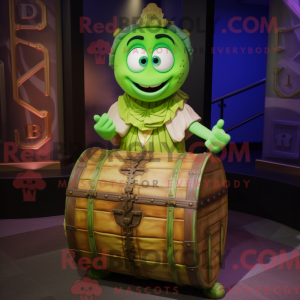 Lime Green Treasure Chest...