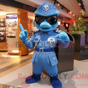 Blaues Air Force Soldat...