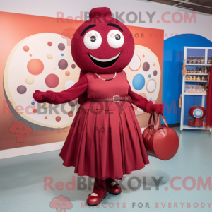 Maroon Meatballs mascot...
