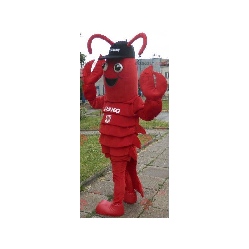 Lobster mascot. Giant crayfish mascot - Redbrokoly.com