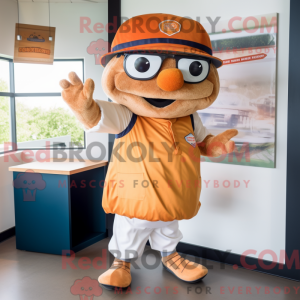 Postava maskota Orange...