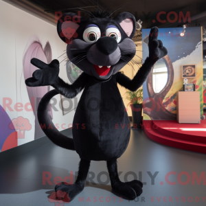 Sort Ratatouille maskot...