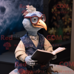 Guinea Fowl mascot costume...