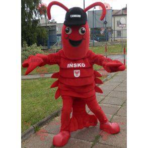 Kreeft mascotte. Mascotte reusachtige rivierkreeft -