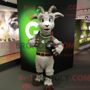 Olive Goat mascotte kostuum...