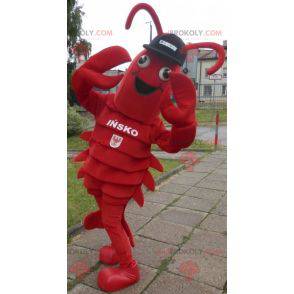 Lobster mascot. Giant crayfish mascot - Redbrokoly.com