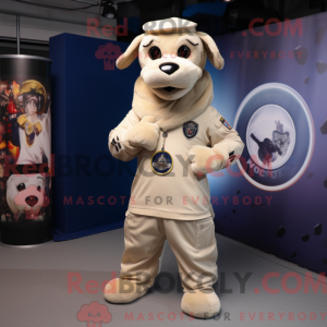 Máscara Beige Navy Seal com...