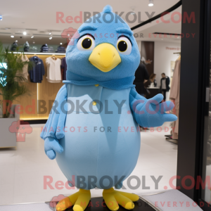 Postava maskota Sky Blue...