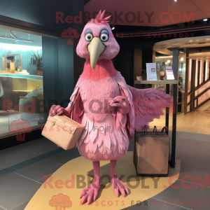 Rosa Archaeopteryx máscara...