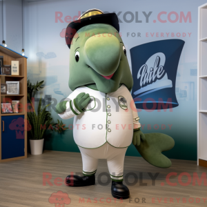 Olive bultrug mascotte...