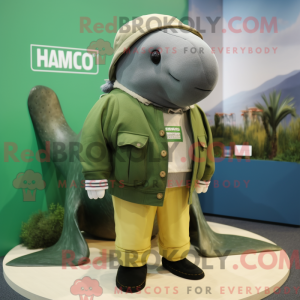 Olive Humpback Whale...