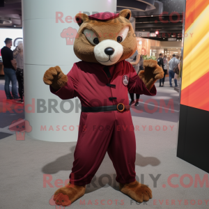 Disfraz de mascota Maroon...