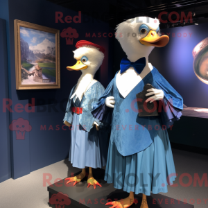 Figura de máscara de pato...