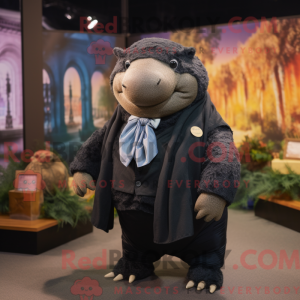 Zwart Glyptodon...