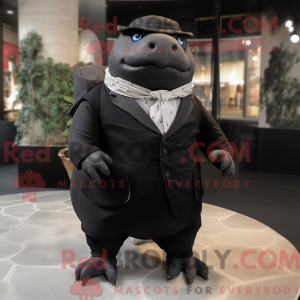 Zwart Glyptodon...