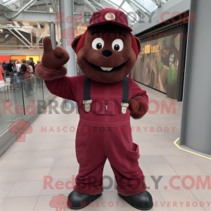 Maroon Fire Fighter...