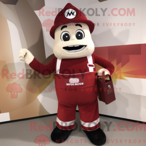 Personaggio mascotte Maroon...