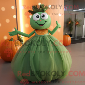 Olive Pumpkin mascot...